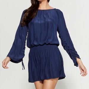 RAMY BROOK Smocked Mini Dress